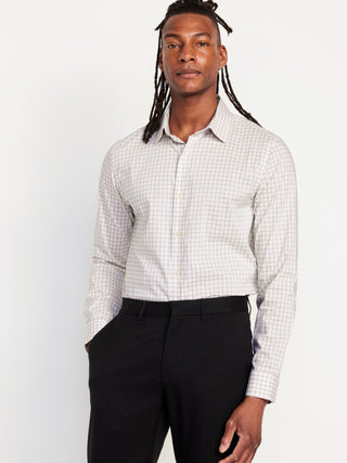 Camisa Manga Larga Slim Fit de Algodón