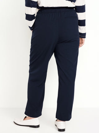 Pantalón Talle Alto con Detalle de Pinzas.