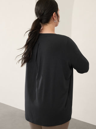 Camiseta Manga Larga con Logo