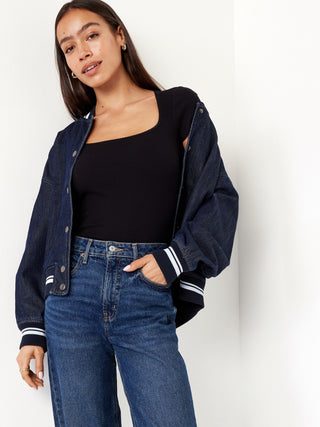 Camisa Ajustada Manga Corta