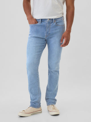 Jeans Slim Fit con Bolsillos