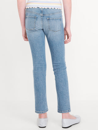 Jeans Ajustados Talle Alto, Niña