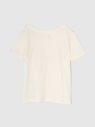 Camiseta Manga Corta con Logo, Bebé