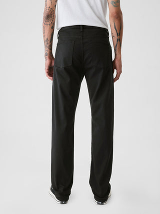 Jeans Recto Talle Medio con Bolsillos