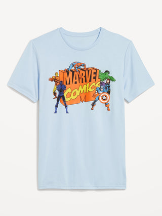 Camiseta Manga Corta con Gráfico Marvel Comics, Bebé