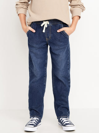 Jeans Rectos con Cintura Elástica, Niño