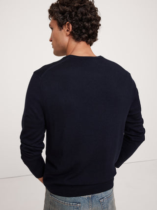 Sudadera Cuello V de Lana Merino