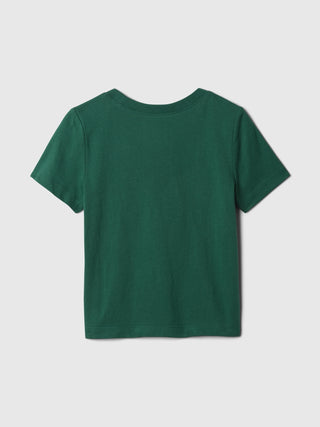 Camiseta Manga Corta con Logo, Bebé