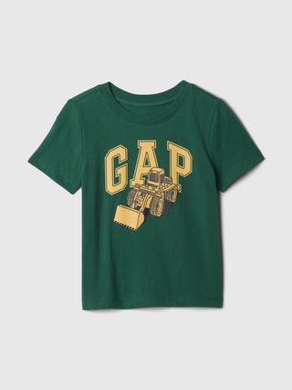 Camiseta Manga Corta con Logo, Bebé