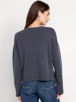 Sudadera Cuello Redondo con Gráfico Bandera