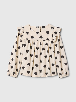 Blusa Manga Larga con Volantes, Bebé
