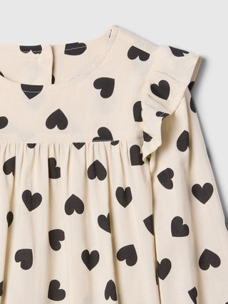 Blusa Manga Larga con Volantes, Bebé