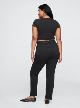 Jeans Skinny Talle Alto con Bolsillos
