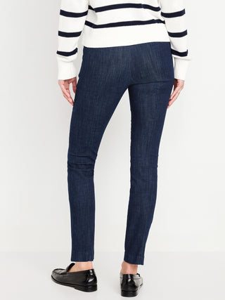 Jeans Skinny Talle Alto con Bolsillos