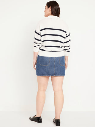 Enagua Denim con Botones