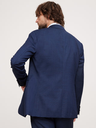 Blazer de Traje Slim Fit con Bolsillos