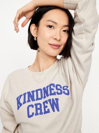Sudadera Cuello Redondo con Gráfico