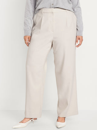 Pantalón Talle Alto con Cintura Elástica