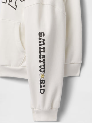 Sudadera con Capucha y Logo, Niña