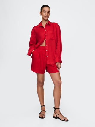 Camisa Manga Larga de Lino