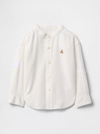 Camisa Maga Larga de Lino, Bebé