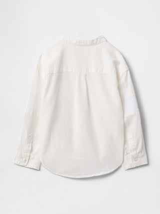 Camisa Maga Larga de Lino, Bebé