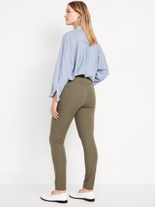 Pantalón Skinny Talle Alto con Bolsillos