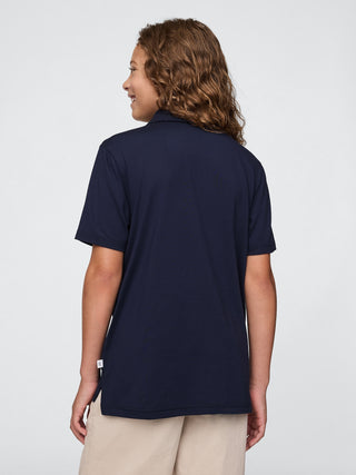 Polo Manga Corta de Botones, Niño