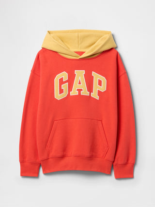 Sudadera con Capucha y Logo, Niño