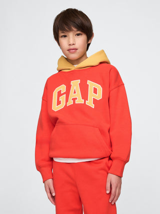 Sudadera con Capucha y Logo, Niño