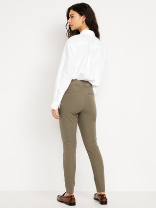 Pantalón Skinny Talle Alto con Bolsillos