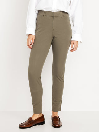 Pantalón Skinny Talle Alto con Bolsillos