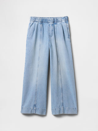Jeans Talle Alto con Cintura Elástica, Niña