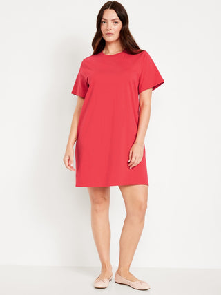 Vestido Manga Corta de Algodón