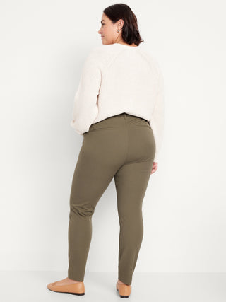 Pantalón Skinny Talle Alto con Bolsillos