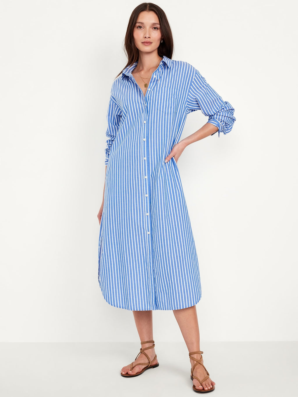 striped long sleeve dress Shirt – Line Up Shop Style:ES00237DN GL-12.11.25 Bella Donna Strapless Frill Black and white striped
