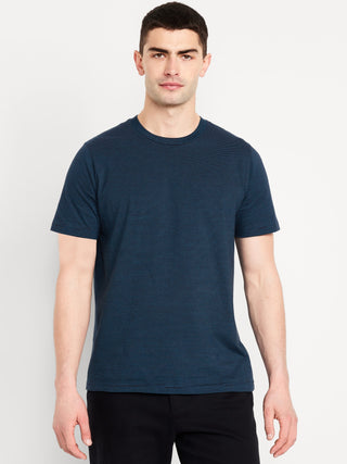 Camiseta Cuello Redondo de Algodón