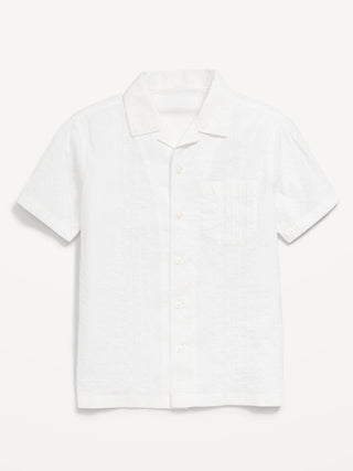 Camisa Manga Corta con Bolsillo, Niño