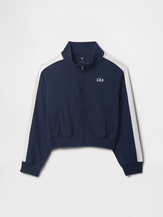 Sudadera Cuello Alto con Logo, Niña