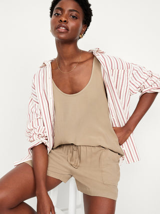 Camiseta Cuello Redondo de Tirantes