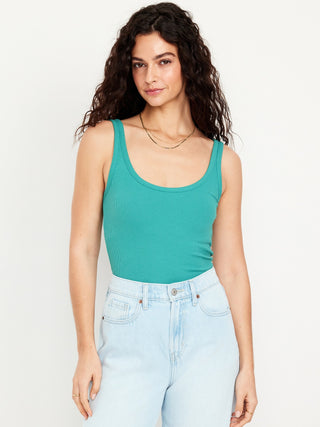 Camiseta Acanalada de Tirantes