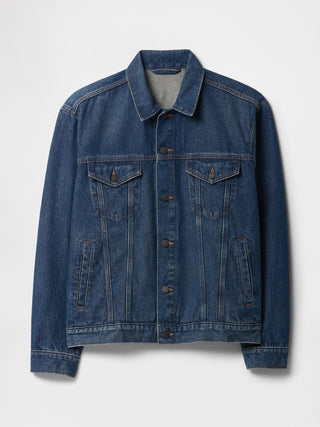 Chaqueta Denim con Bolsollos
