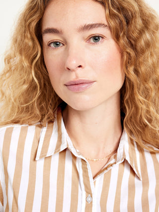 Camisa Manga Larga Estampado Rayas