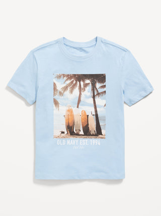 Camiseta Manga Corta con Gráfico, Niño