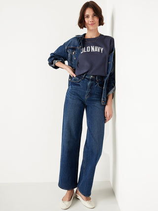 Camiseta Manga Corta con Logo de Algodón