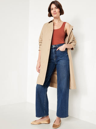 Blusa de Tirantes con Escote Cuadrado