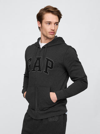 Sudadera con Capucha y Logo Grande