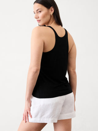 Camiseta Deportiva sin Mangas de Lino