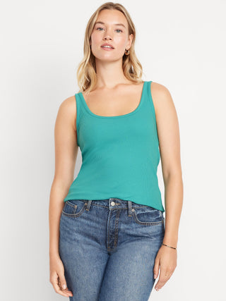 Camiseta Acanalada de Tirantes