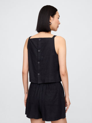 Blusa de Tirantes Escote Cuadrado